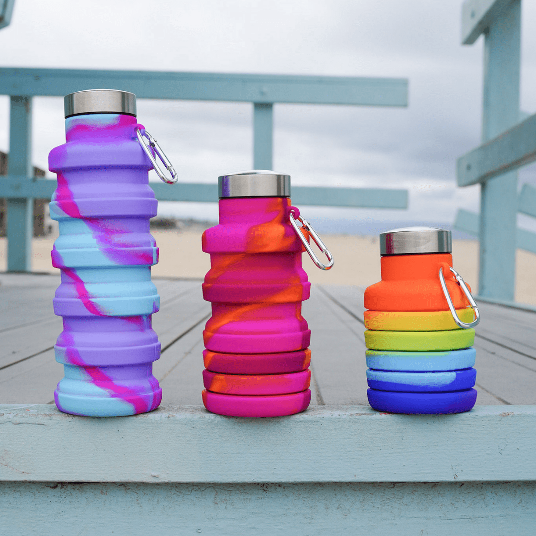 Collapsible Water Bottle – Leakproof & Travel-Friendly Design Tilley + Me