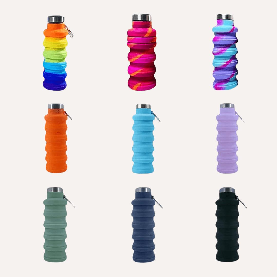 Collapsible Water Bottle – Leakproof & Travel-Friendly Design Tilley + Me