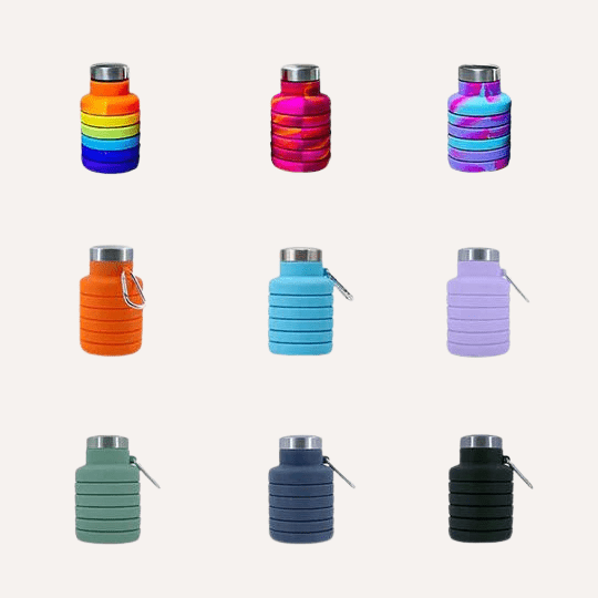 Collapsible Water Bottle – Leakproof & Travel-Friendly Design Tilley + Me