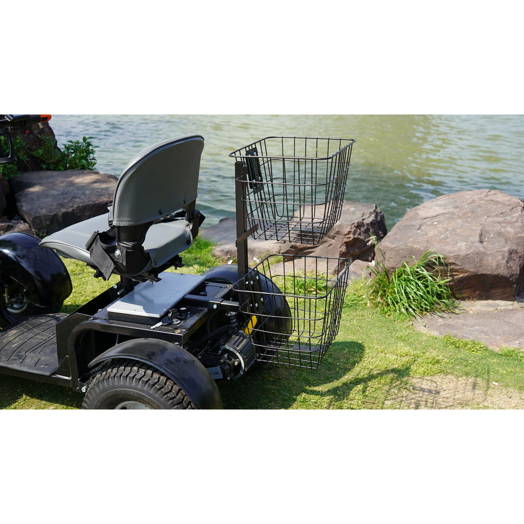 Green Transporter Cheeta Ninja All-Terrain Mobility Scooter 48V/20Ah 1100W 4-Wheel LifeMed USA