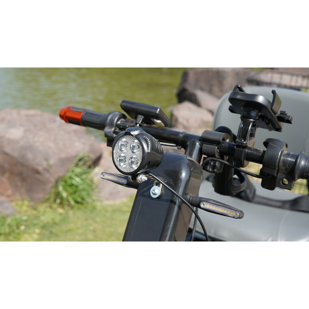 Green Transporter Cheeta Ninja All-Terrain Mobility Scooter 48V/20Ah 1100W 4-Wheel LifeMed USA
