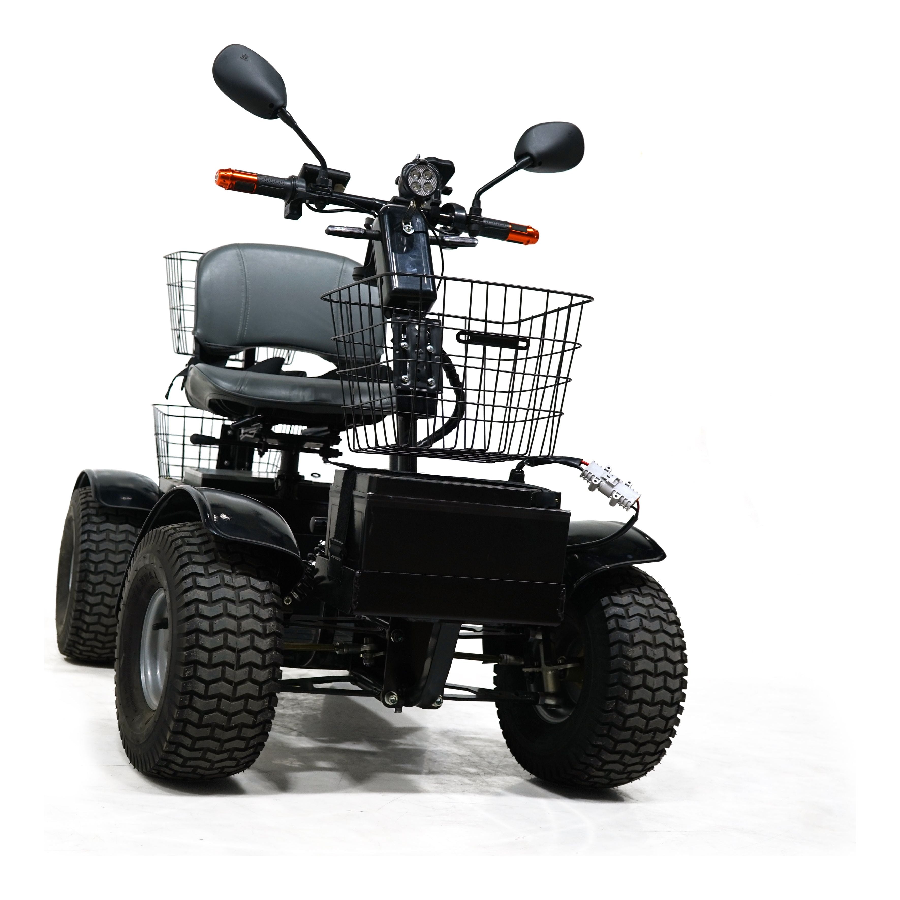 Green Transporter Cheeta Ninja All-Terrain Mobility Scooter 48V/20Ah 1100W 4-Wheel LifeMed USA