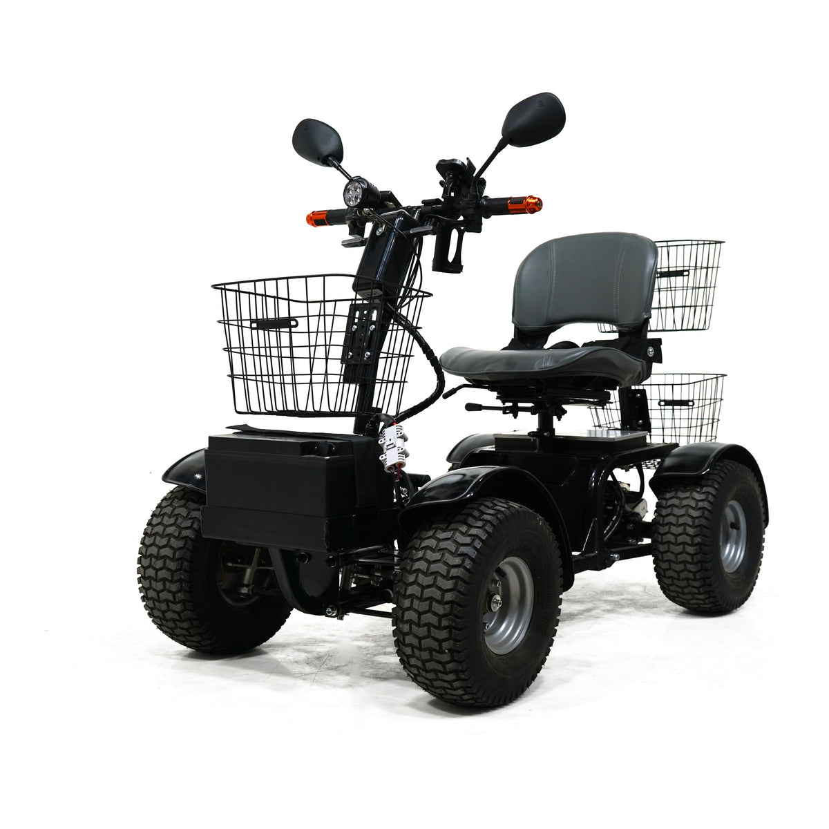 Green Transporter Cheeta Ninja All-Terrain Mobility Scooter 48V/20Ah 1100W 4-Wheel LifeMed USA