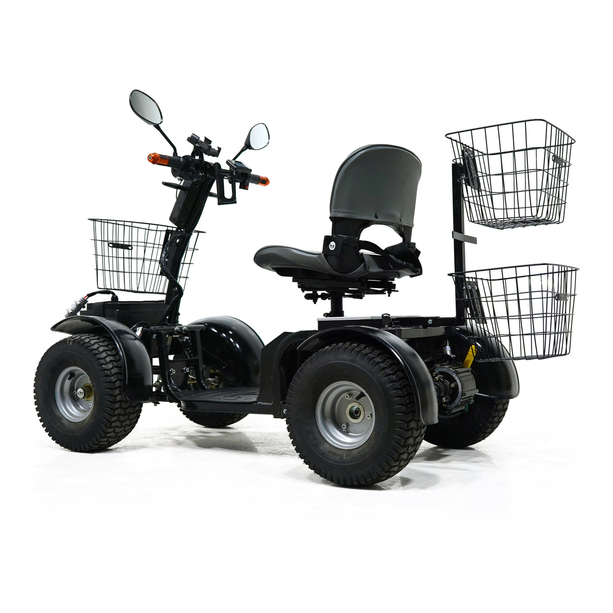 Green Transporter Cheeta Ninja All-Terrain Mobility Scooter 48V/20Ah 1100W 4-Wheel LifeMed USA