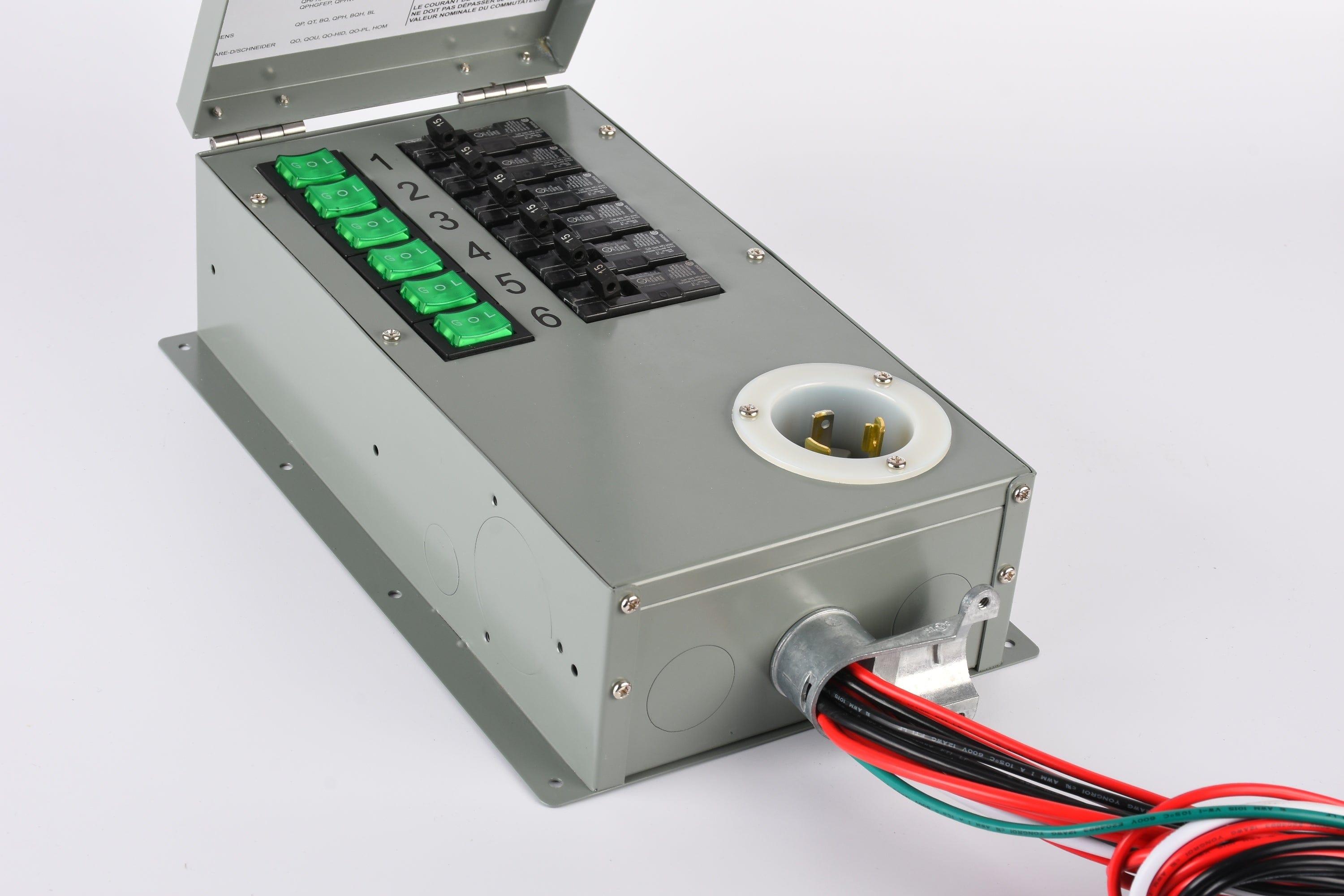 Refurbished - Nature's Generator 120V 30A 6-Circuit Manual Transfer Switch Nature's Generator