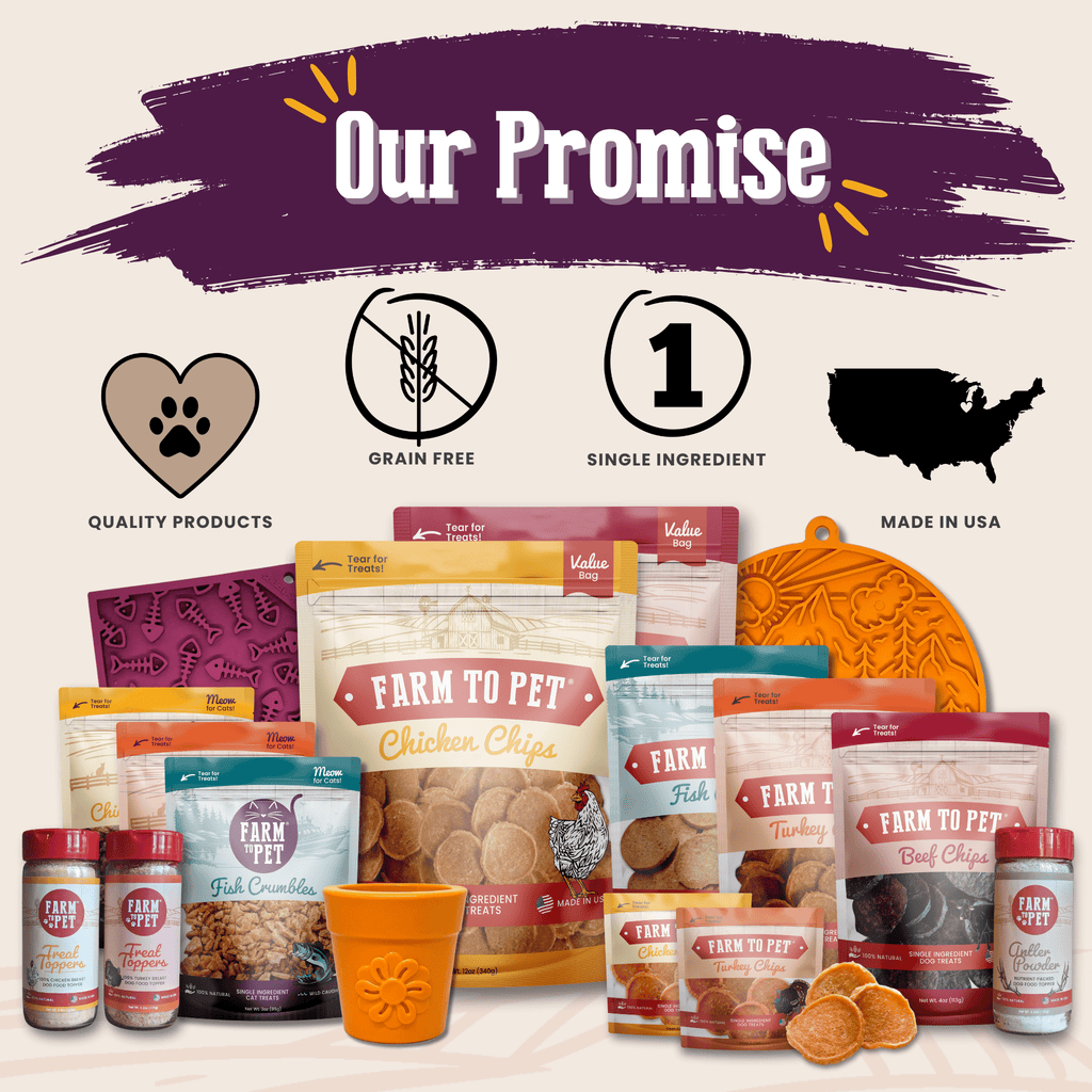 Beef Crumbles Cat Treats | High Protein Treats for Cats Farm To Pet