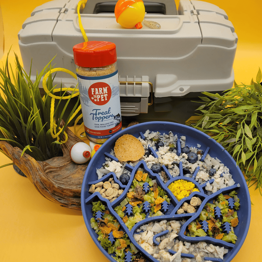Treat Topper Fish Dog Food Topper | Low-Fat Meal Topper for Pets Farm To Pet
