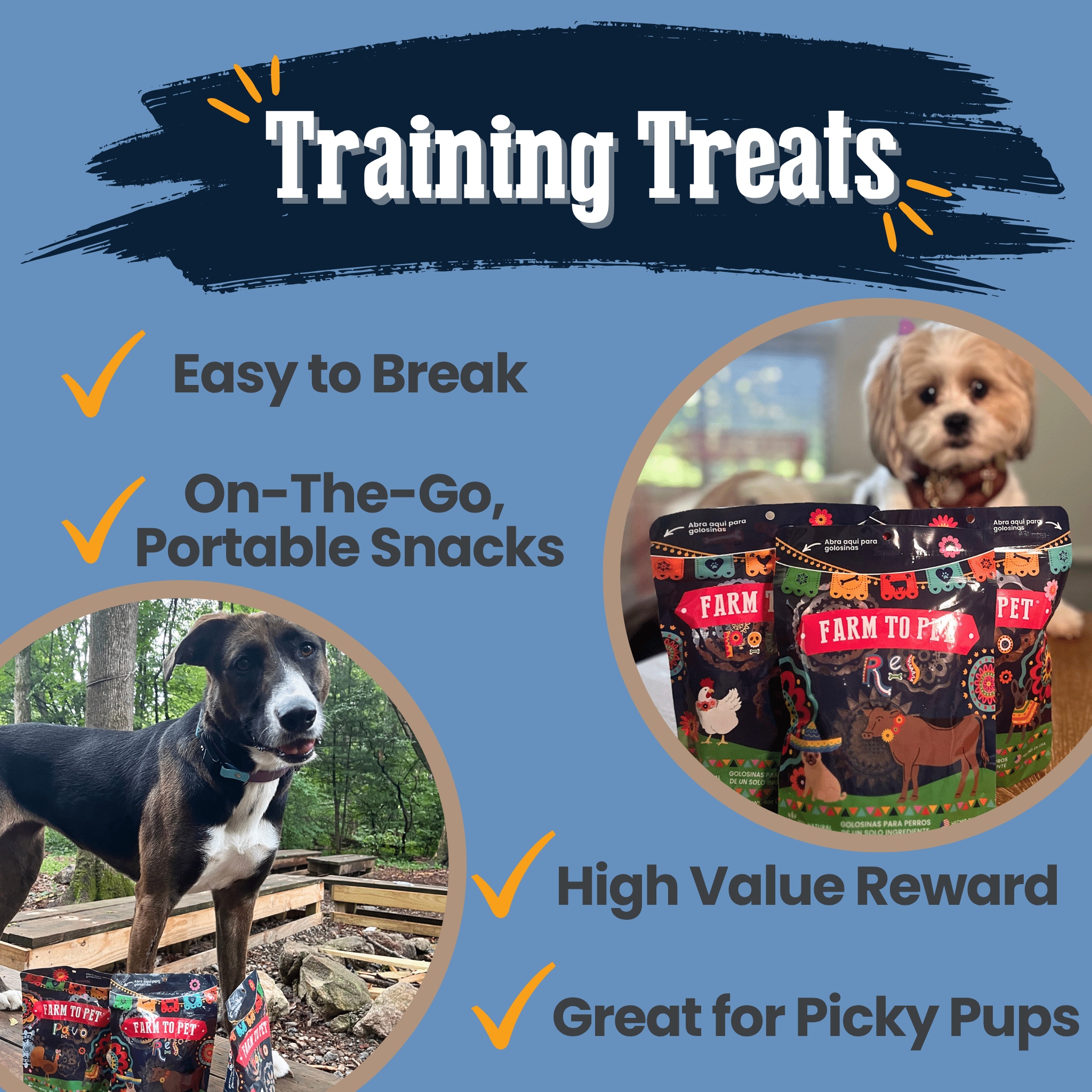 Premios Para Perros Fiesta Pack | Dog Treat Variety Bundle Farm To Pet