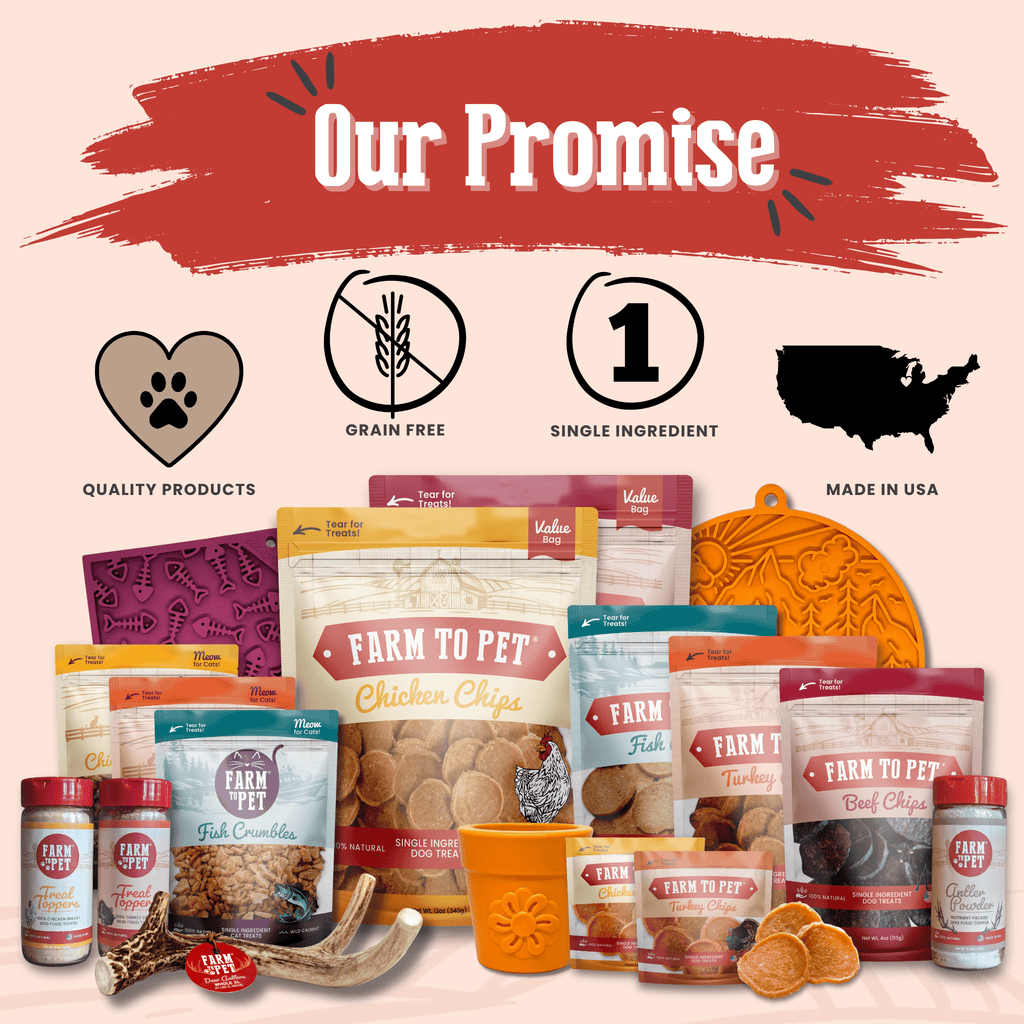 Turkey Chips Snack Pack Bundles | Low Allergen Treats for Training Farm To Pet