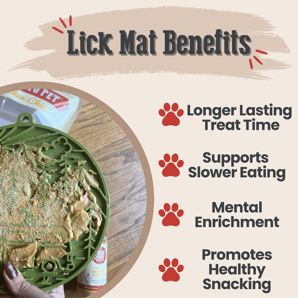Dog Lick Mats with Suction Cups Farm To Pet