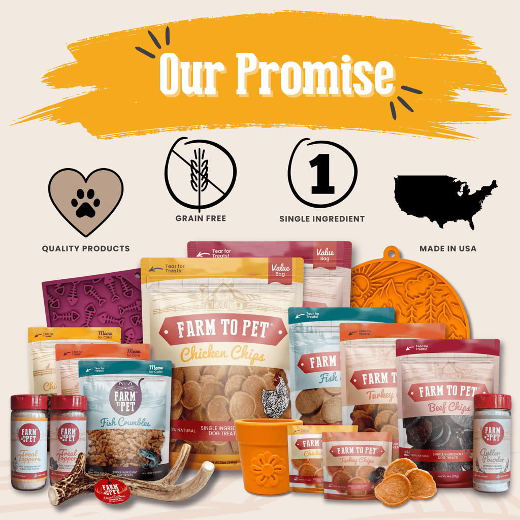 Treat Topper Chicken Dog Food Topper | Healthy Meal Supplement for Dogs Farm To Pet