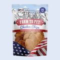 Americana Chicken Chips for Dogs | Celebrate with USA-made Dog Treats Farm To Pet
