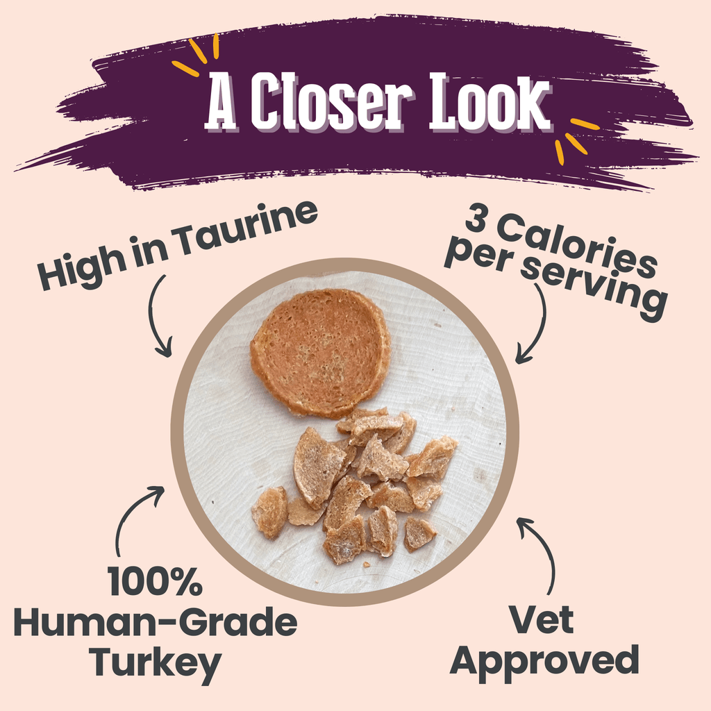 Turkey Crumbles for Cats | Grain-Free Cat Treats Farm To Pet