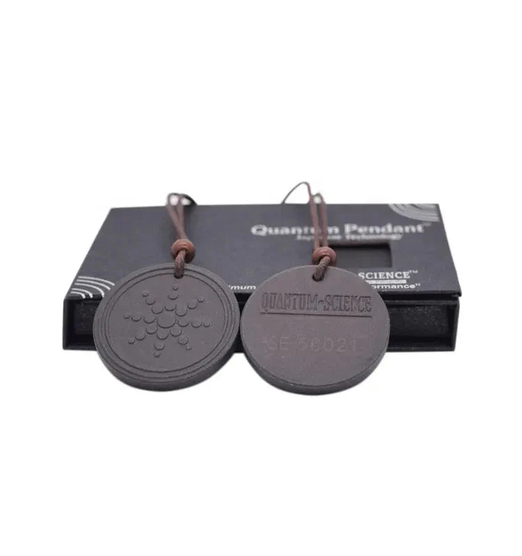 Lava Stone Quantum Defense Pendant 42 MM Your Emf Shield