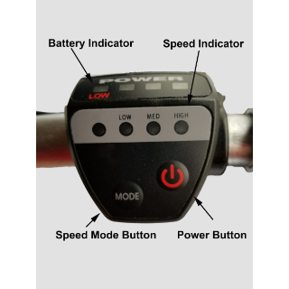 HandyScoot Folding 3 Wheel Travel Mobility Scooter LifeMed USA