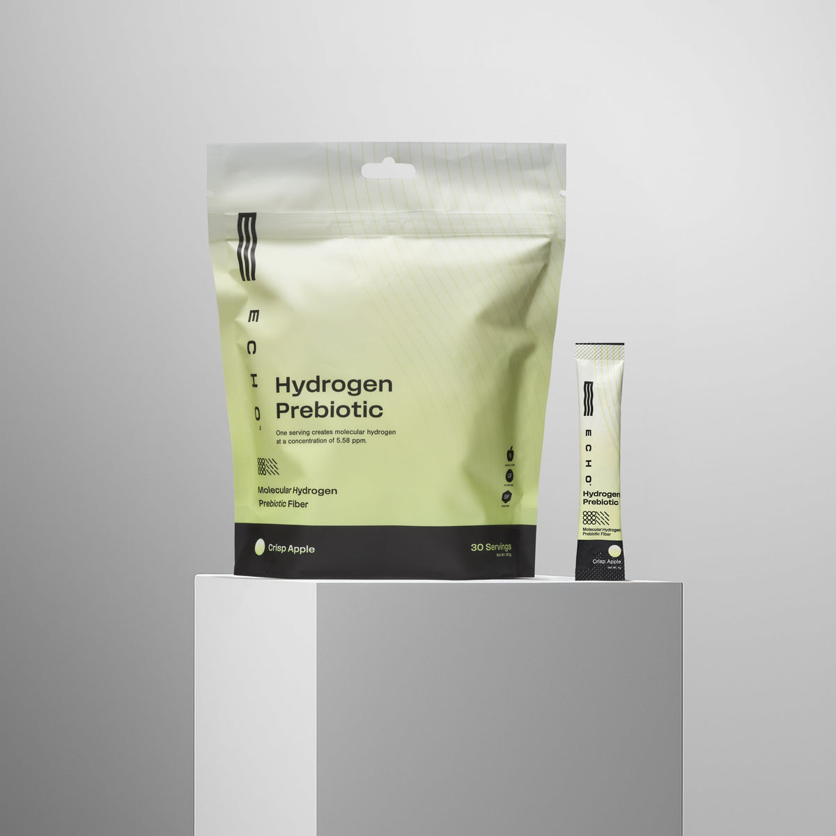 Hydrogen Prebiotic Stick Pack (30-pack) Echo Water