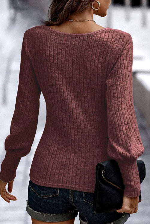 Bishop Sleeve Top Pretty Little Patriot