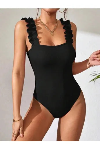 Chic Sleeveless Black Bodysuit Pretty Little Patriot