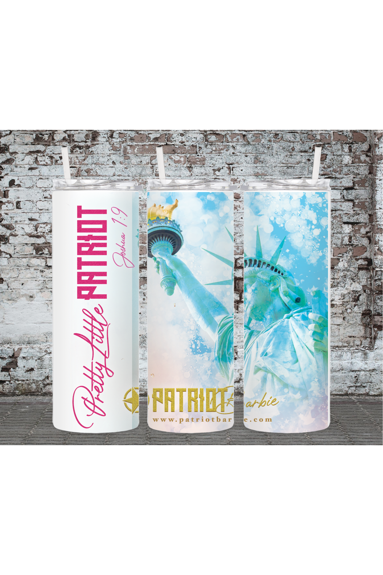 Pretty Little Patriot Drink Tumbler Pretty Little Patriot