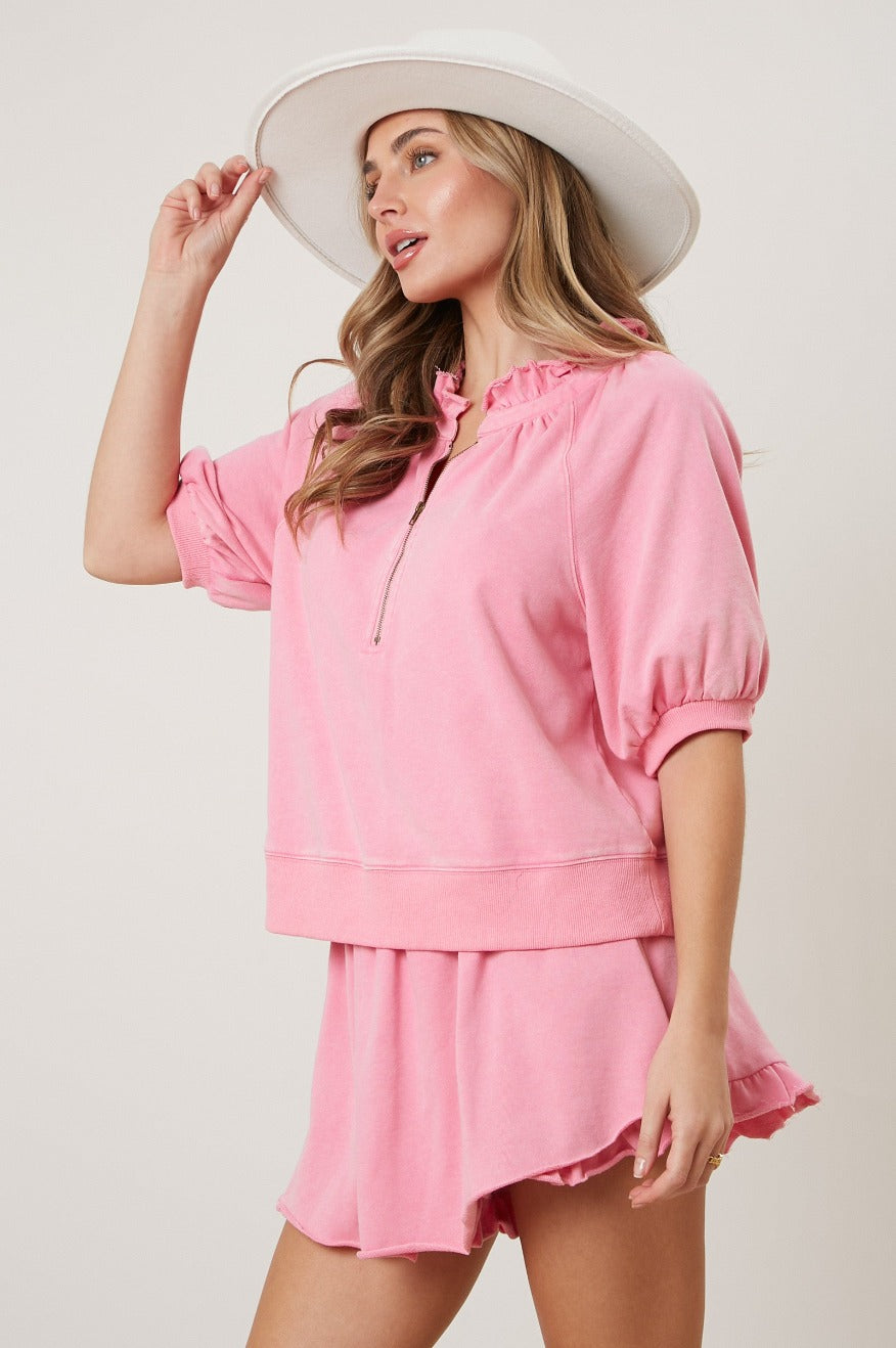 Baby Pink Bermuda Yacht Set Pretty Little Patriot