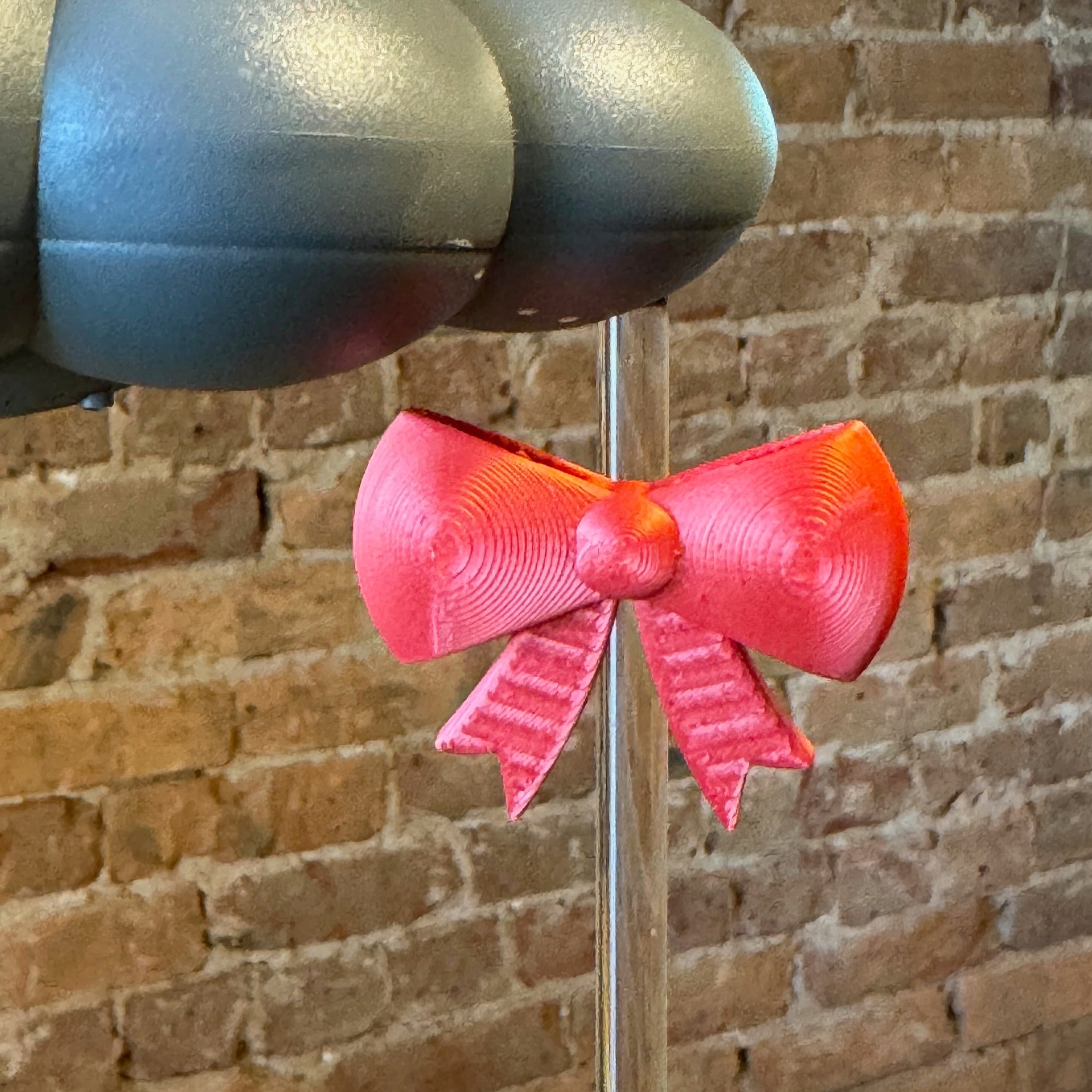 Stormy Dripping Rain Cloud with Bow Charm The Cloud Makers