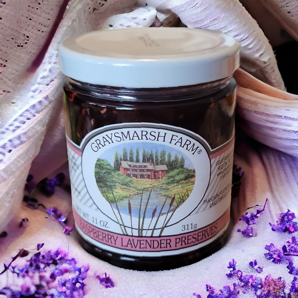 Raspberry Lavender Preserve Findlavender.com