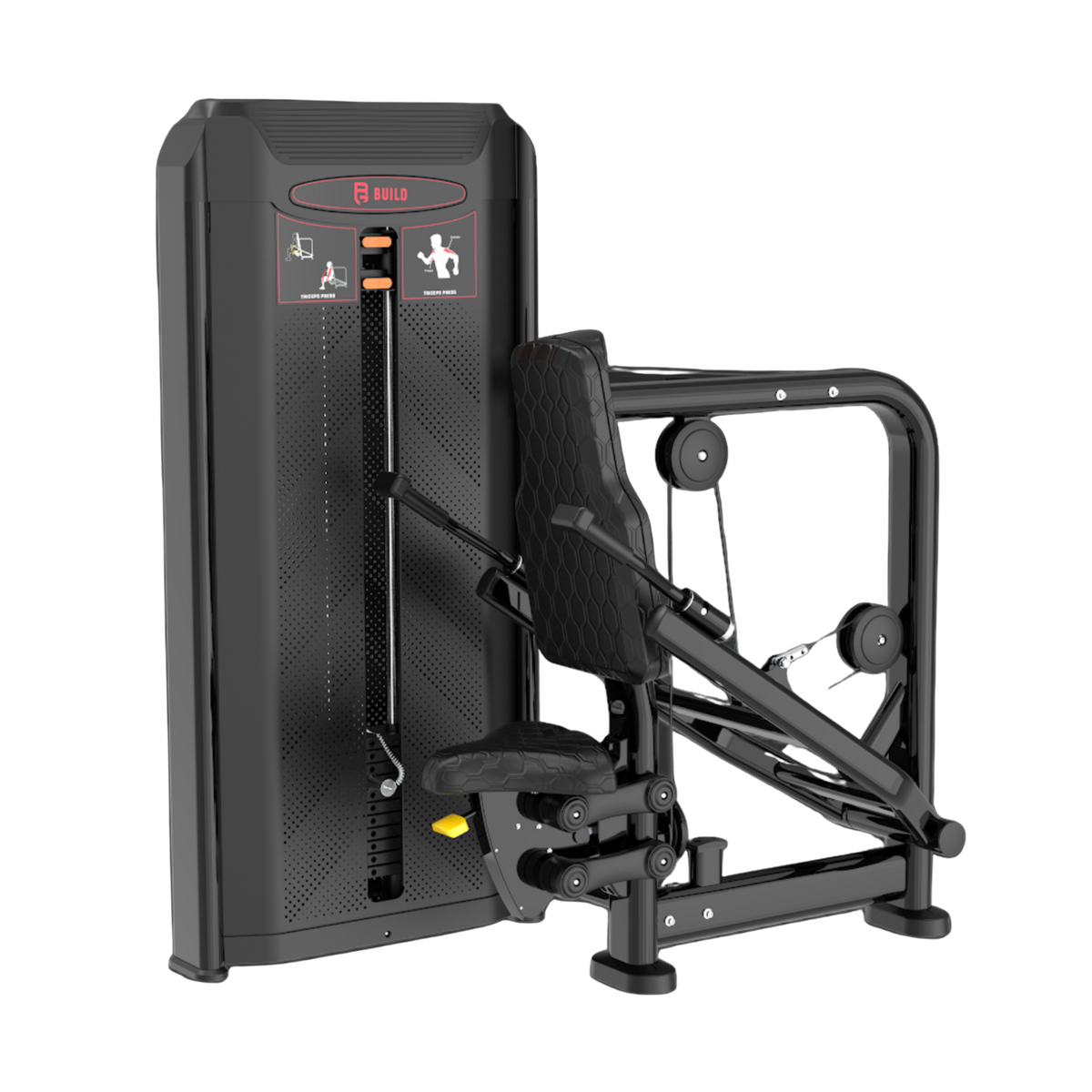 BUILD Fractal Series Seated Tricep Press (New) CTX Home Gyms