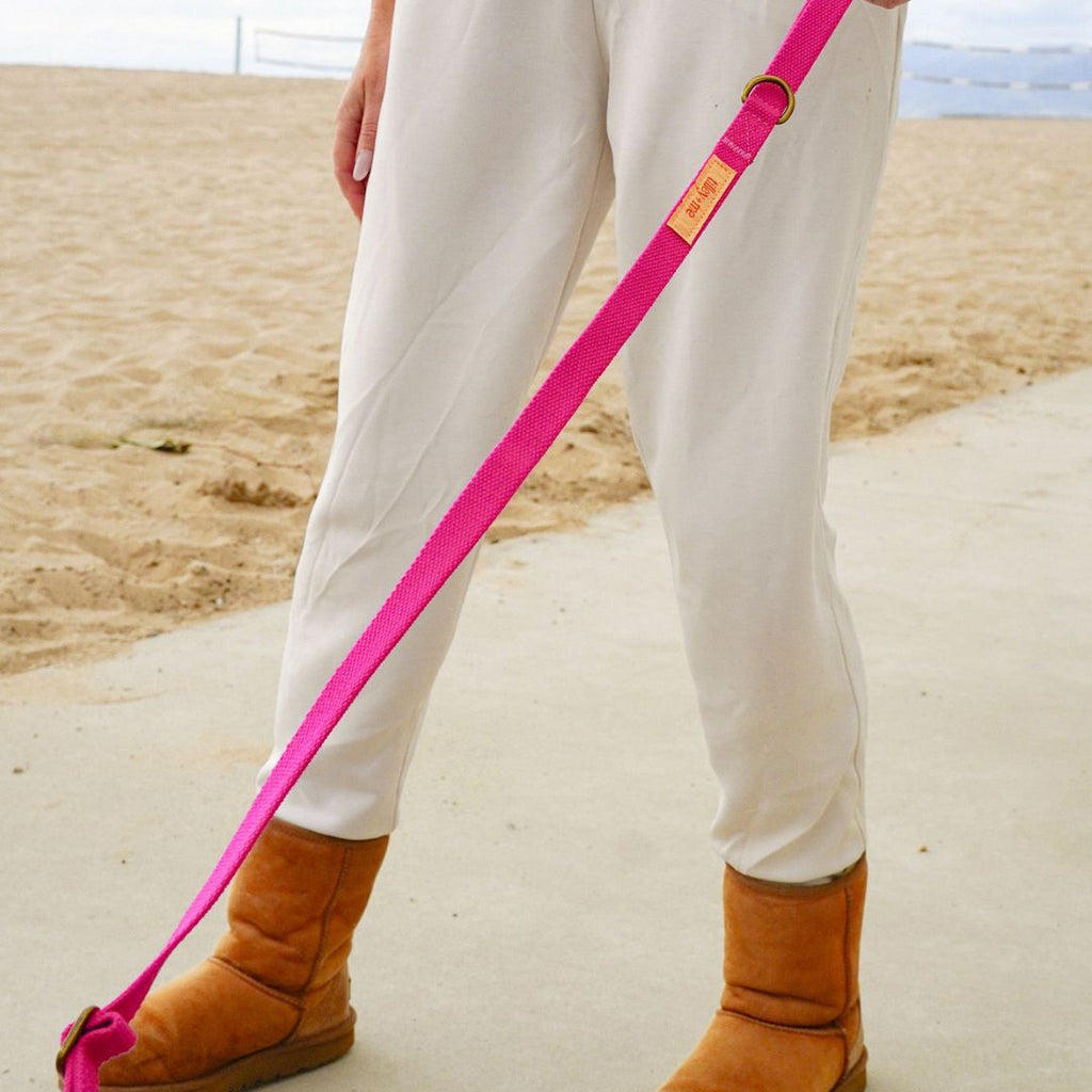 Hemp Cotton Dog Leash - Durable, Sustainable, Adjustable, Lightweight & Soft Tilley + Me