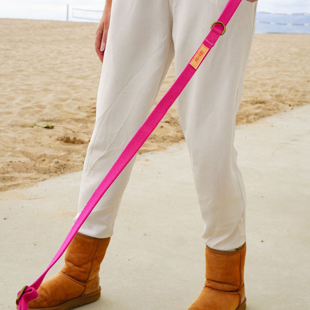 Hemp Cotton Dog Leash - Durable, Sustainable, Adjustable, Lightweight & Soft Tilley + Me