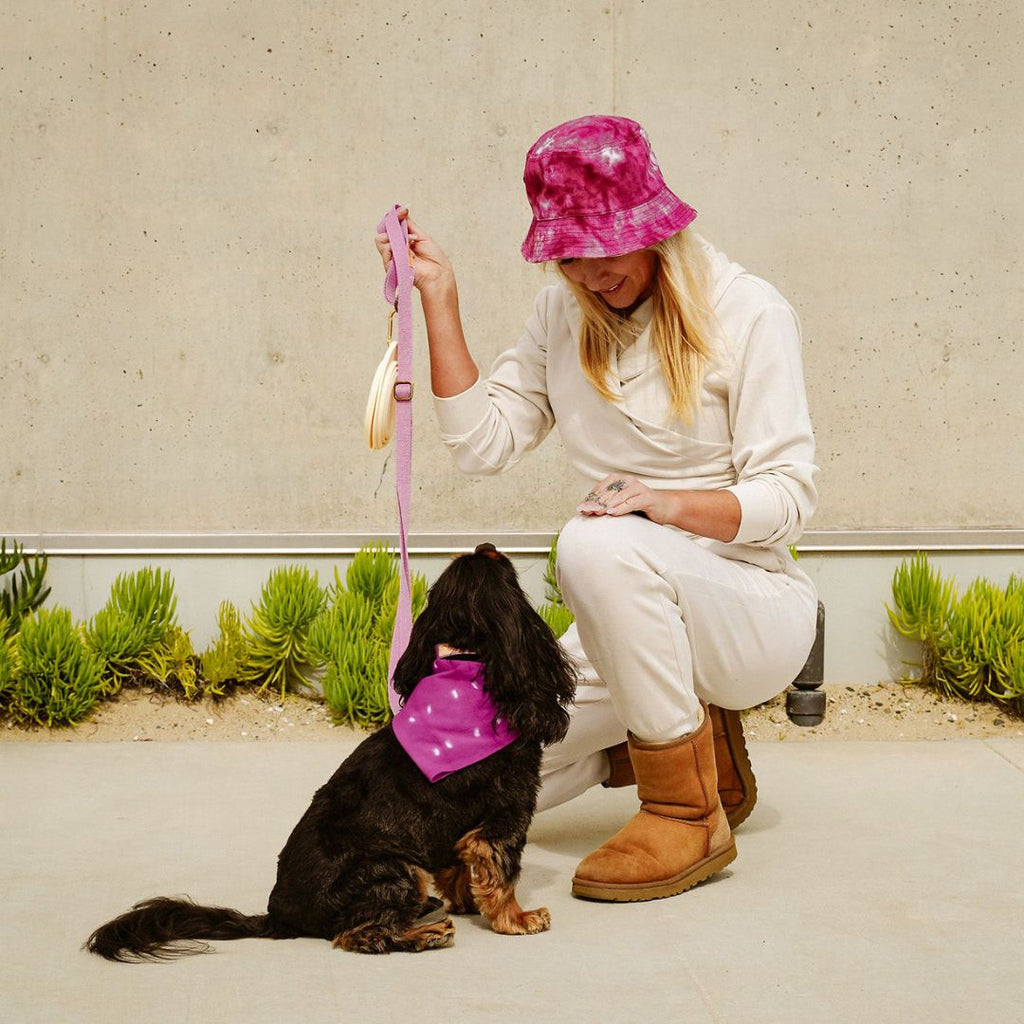 Hemp Cotton Dog Leash - Durable, Sustainable, Adjustable, Lightweight & Soft Tilley + Me