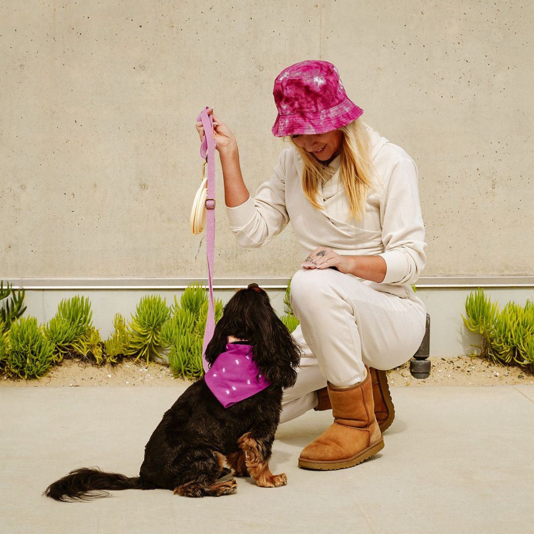 Hemp Cotton Dog Leash - Durable, Sustainable, Adjustable, Lightweight & Soft Tilley + Me