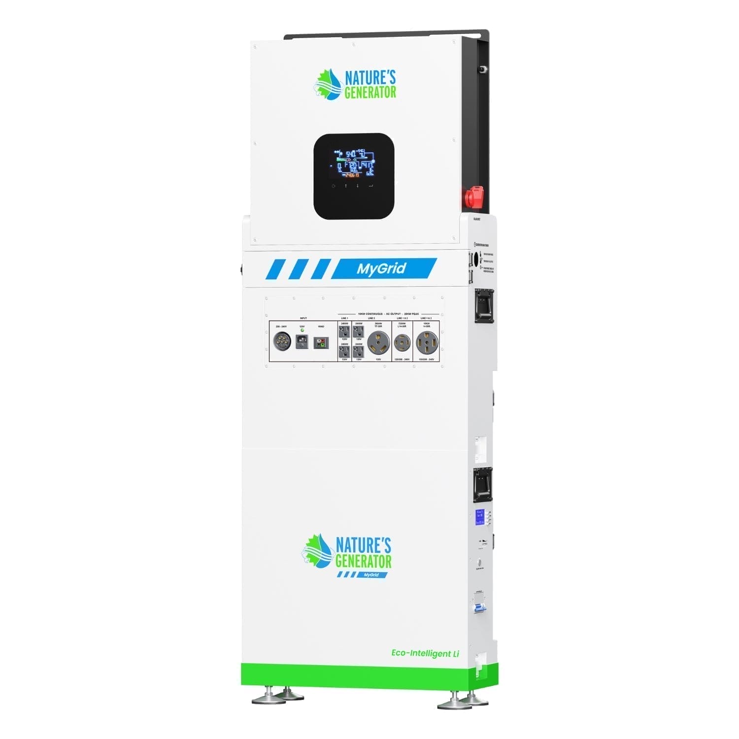 MyGrid 10K Solar Generator for Home Nature's Generator
