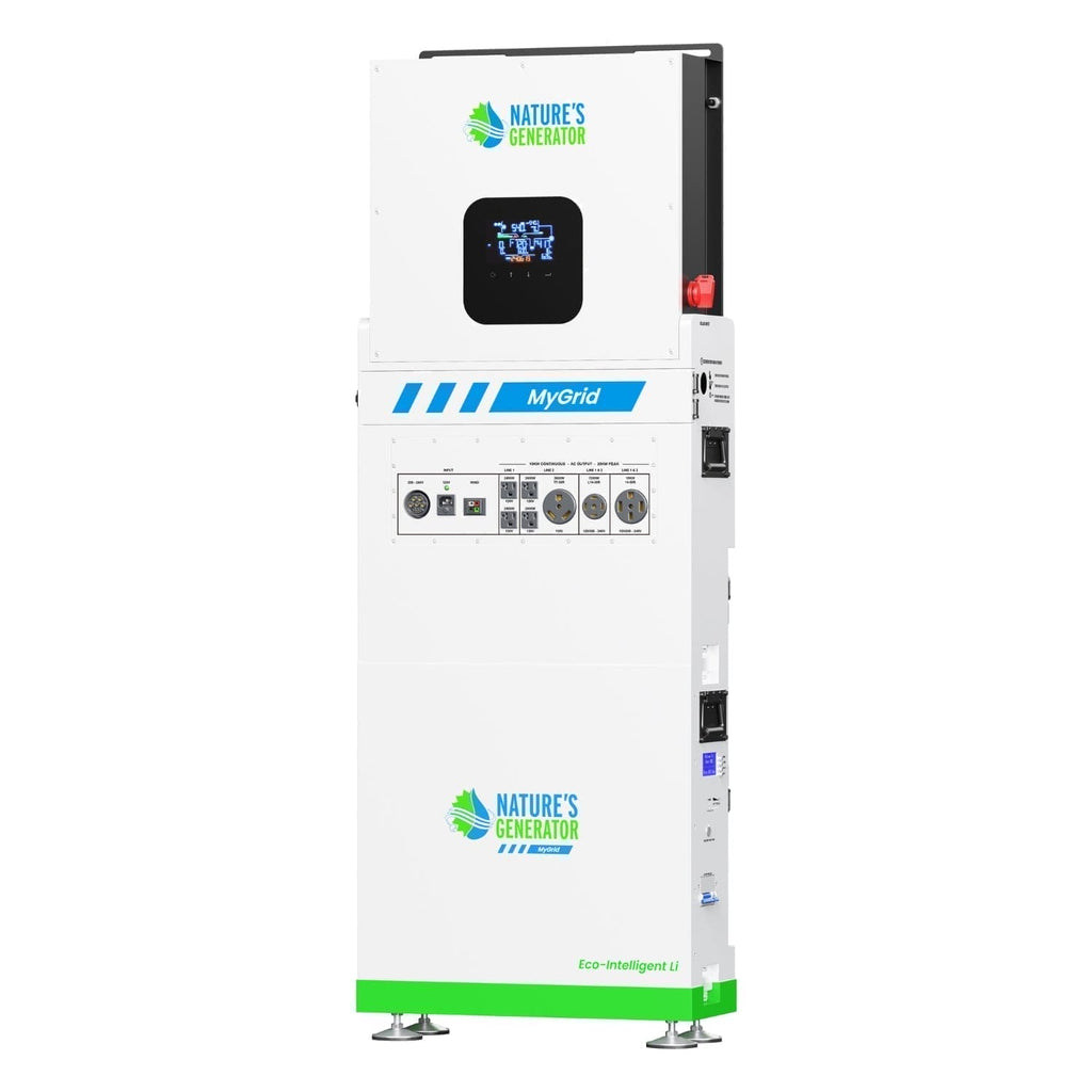 MyGrid 10K Solar and Wind Generator for Home Nature's Generator