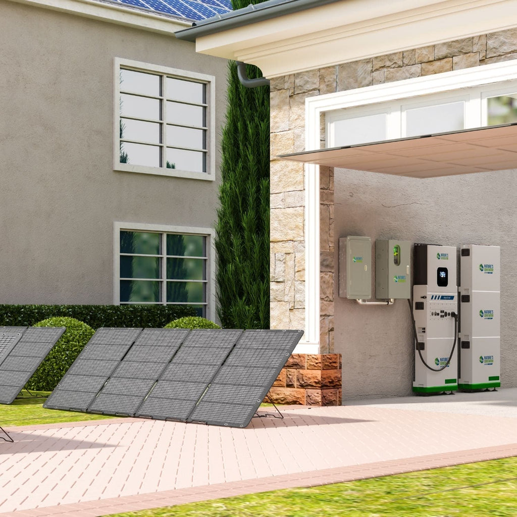 MyGrid 10K with Transfer Switch for House Battery Backup Nature's Generator
