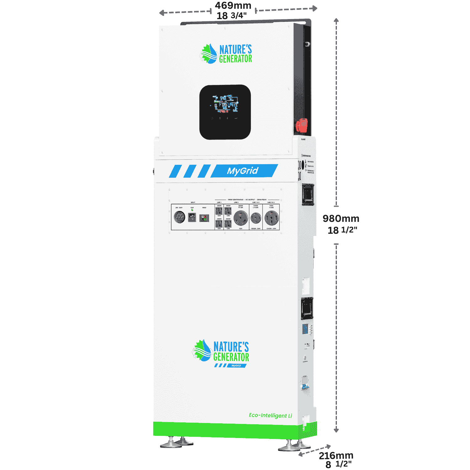 MyGrid 10K Whole Home Generator Nature's Generator