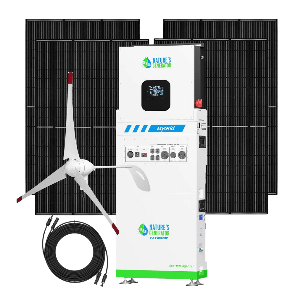 MyGrid 10K Solar and Wind Generator for Home Nature's Generator