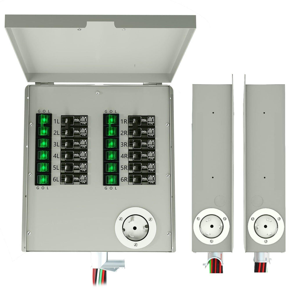 Nature's Generator 12-Circuit 120/240V 50A Non-Automatic Power Transfer Switch Nature's Generator