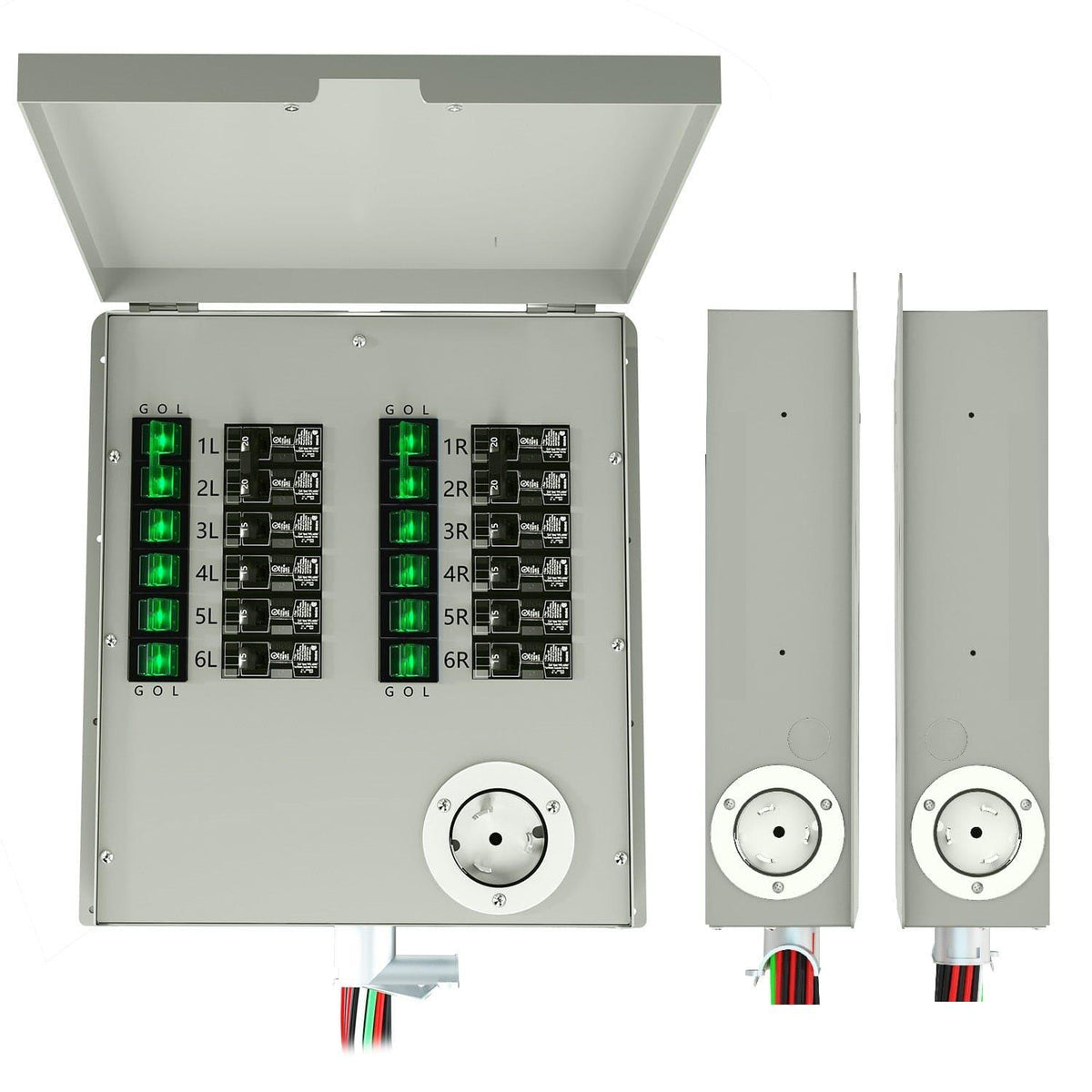 Nature's Generator 12-Circuit 120/240V 50A Non-Automatic Power Transfer Switch Nature's Generator