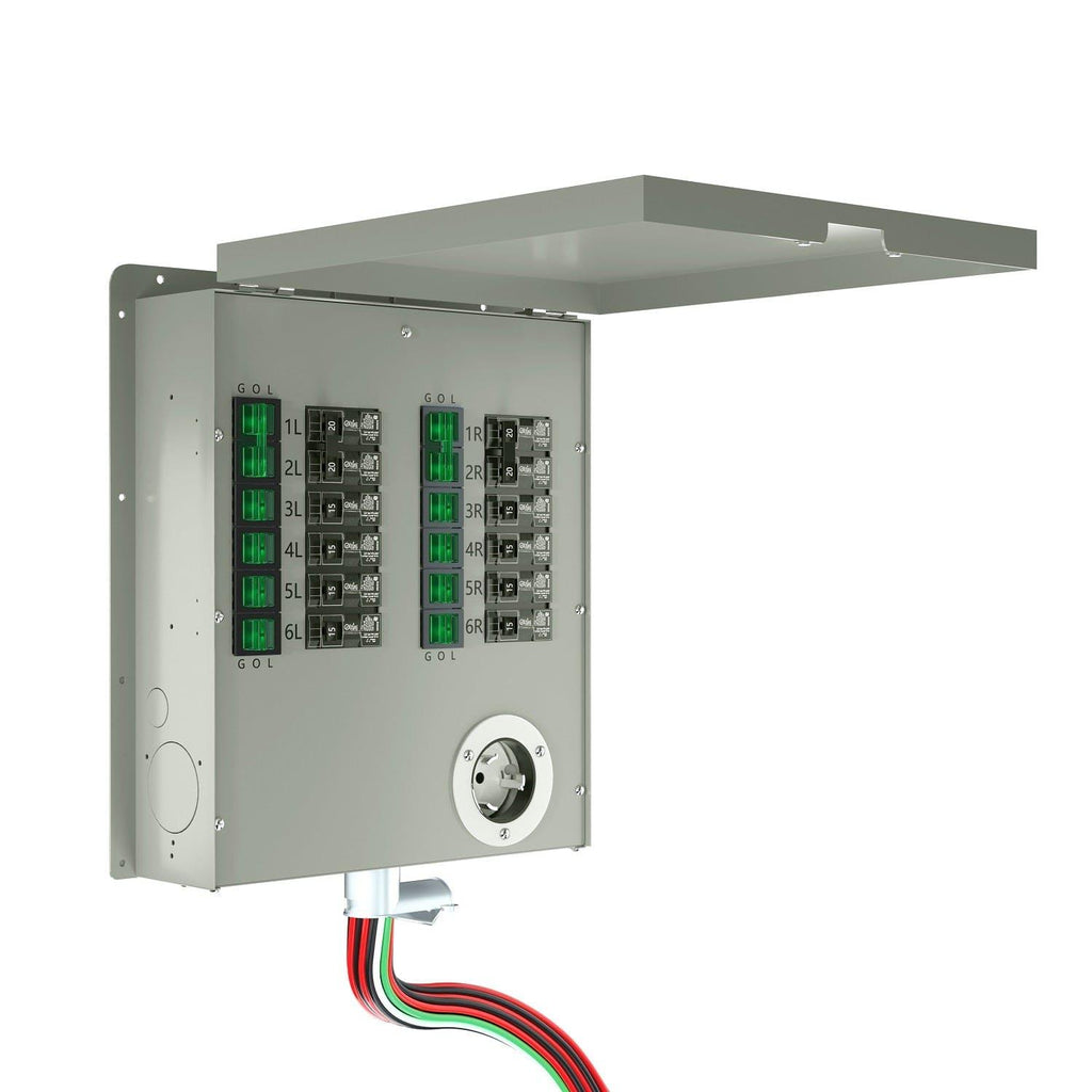 Nature's Generator 12-Circuit 120/240V 50A Non-Automatic Power Transfer Switch Nature's Generator