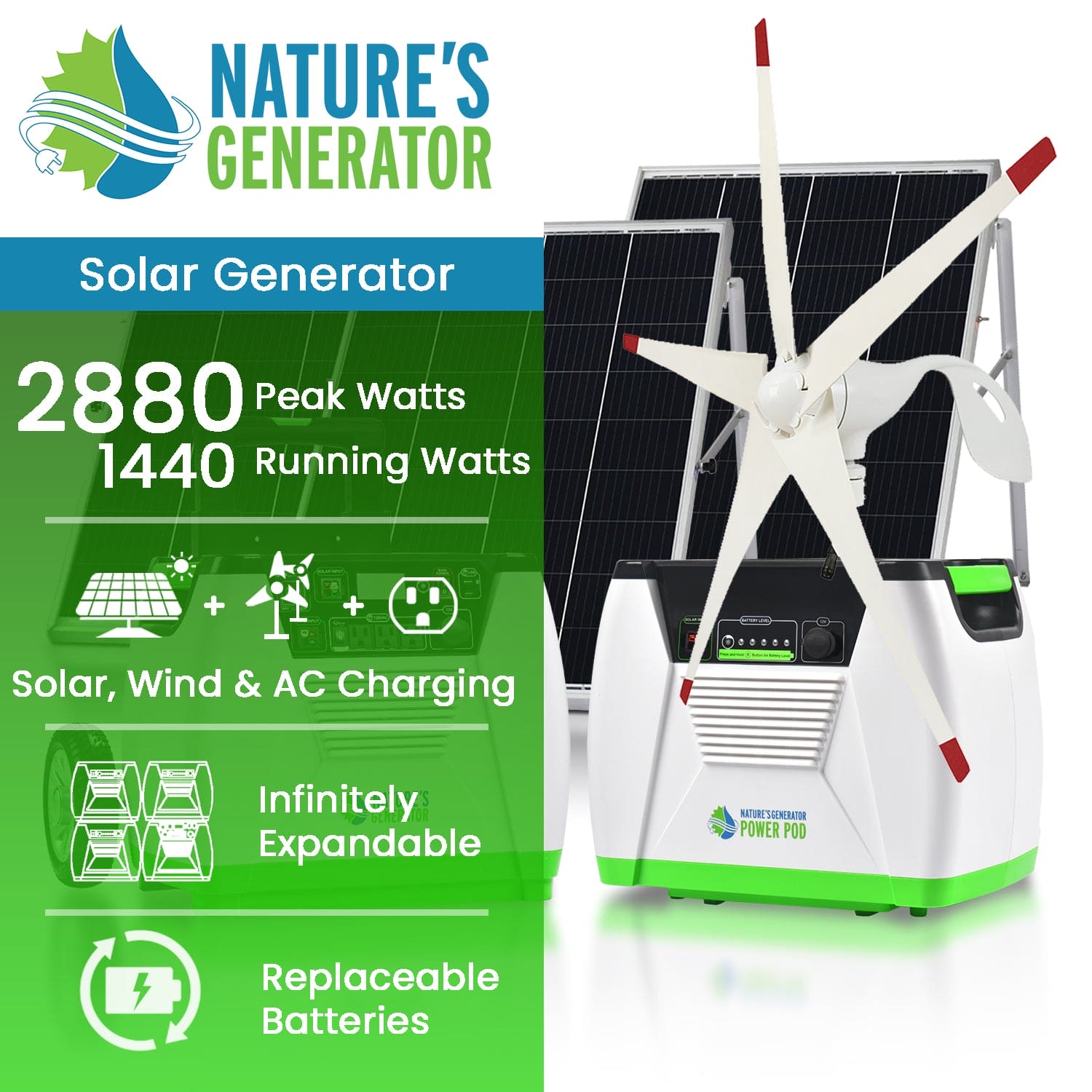 Nature's Generator Platinum - WE System Nature's Generator