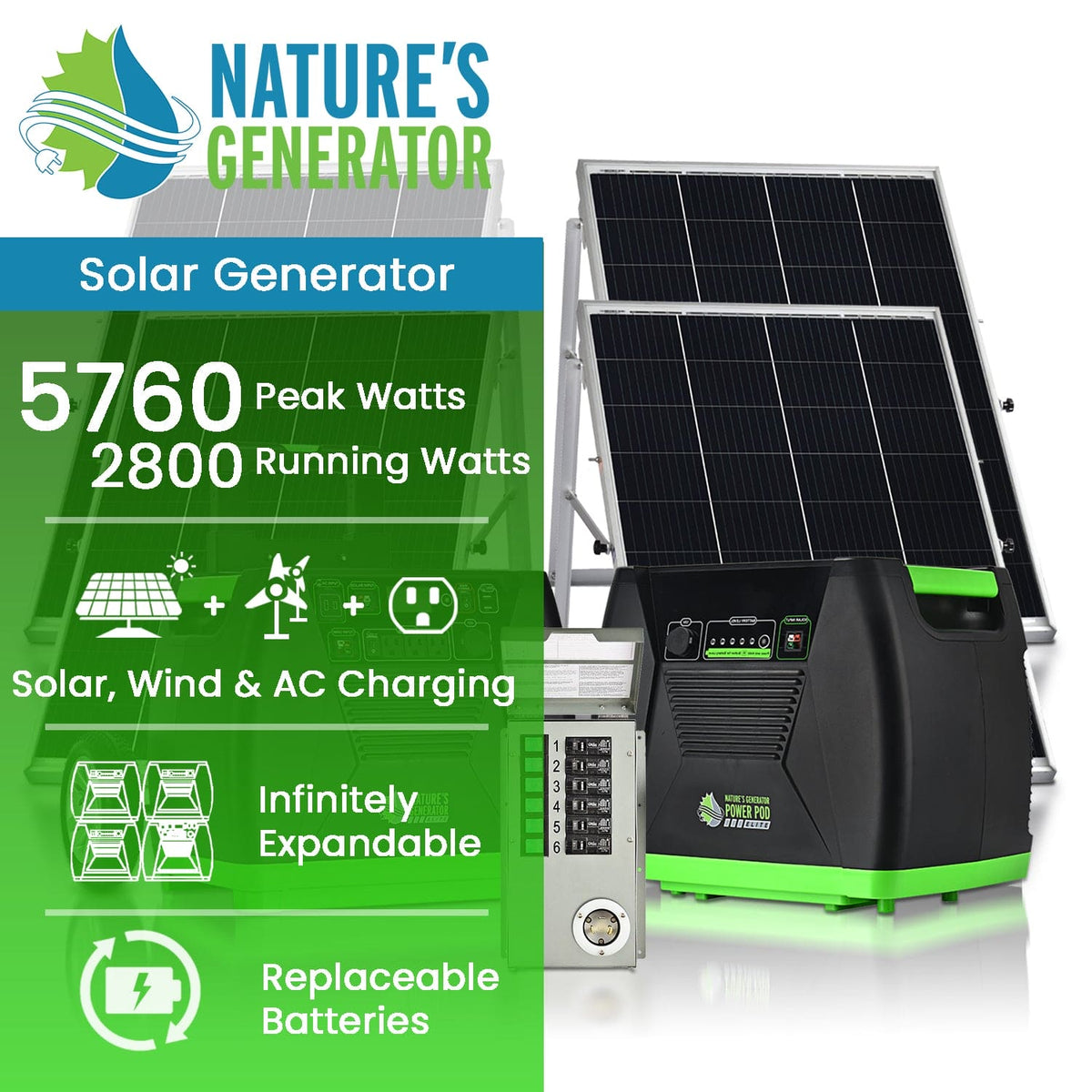 Nature's Generator Elite Platinum - PE System Nature's Generator