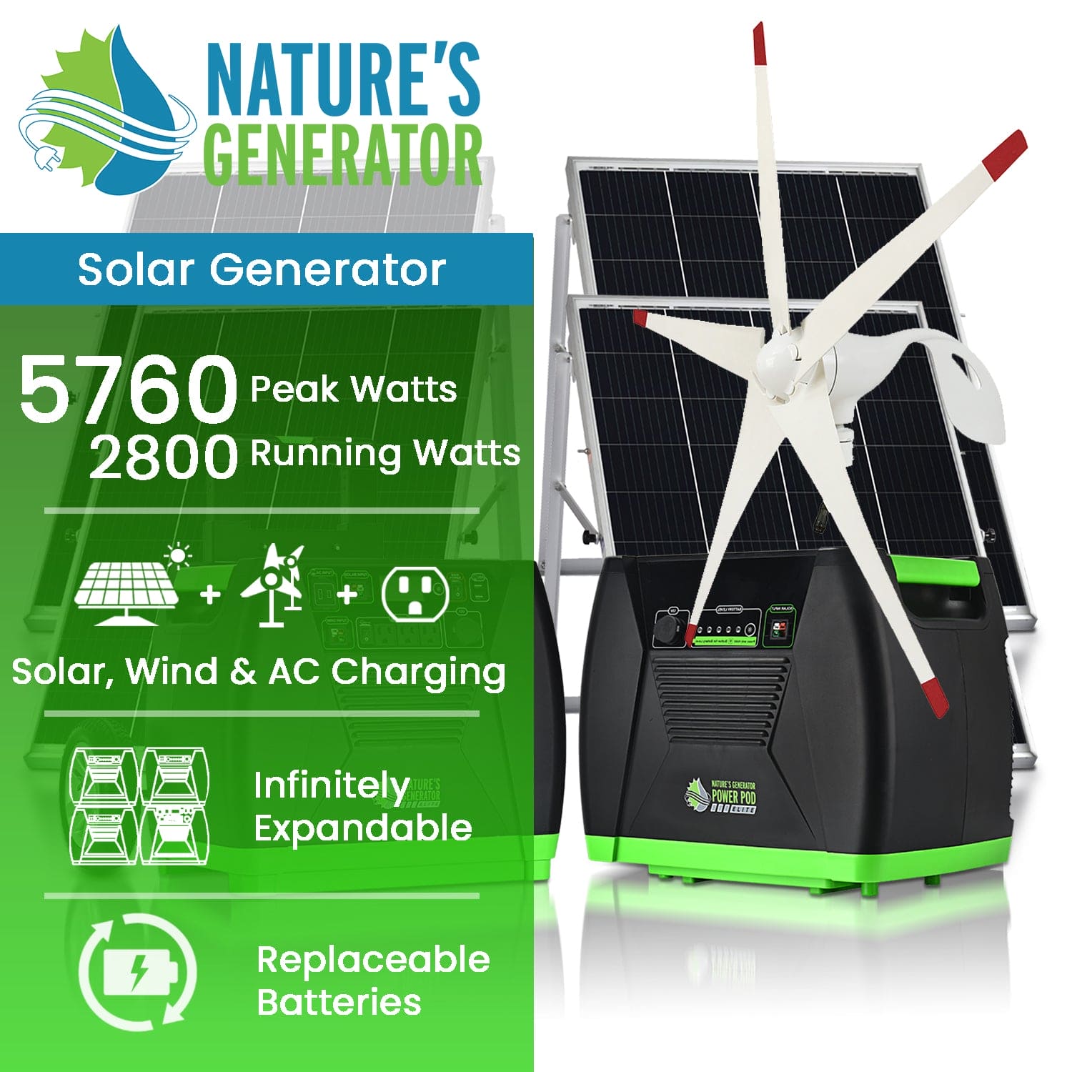 Nature's Generator Elite Platinum - WE System Nature's Generator