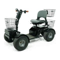 Green Transporter Cheeta Ninja All-Terrain Mobility Scooter 48V/20Ah 1100W 4-Wheel LifeMed USA