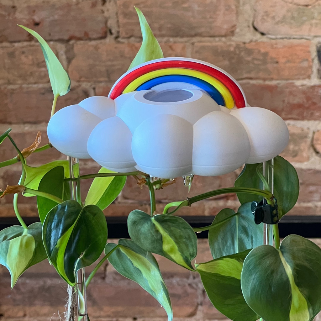 Original Dripping Rain Cloud with Rainbow Charm The Cloud Makers