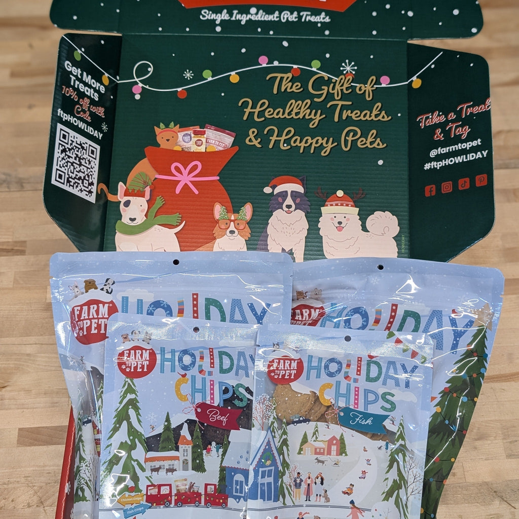 Santa Paws' Best Chipmas Dog Treat Box Farm To Pet