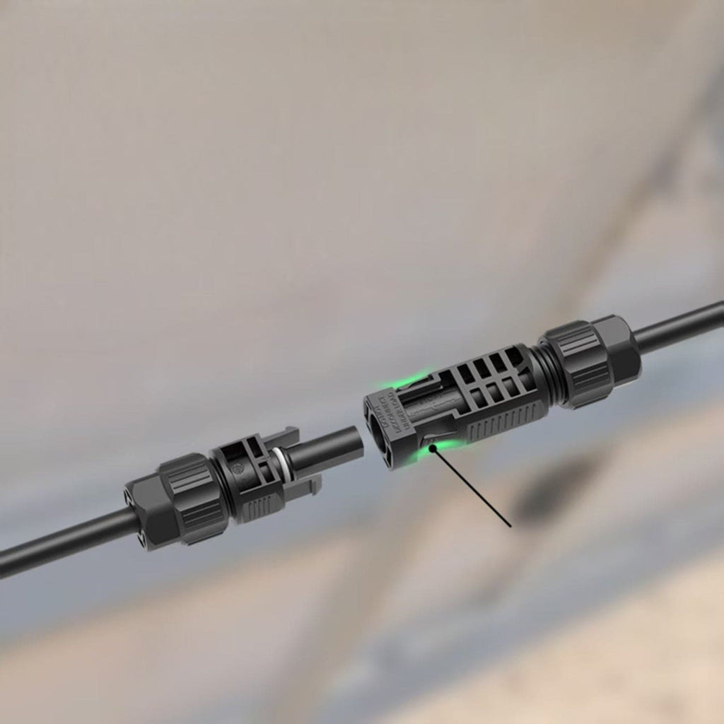 50 Foot Quick Release MC4 Extension Cables for MyGrid 10K System Nature's Generator