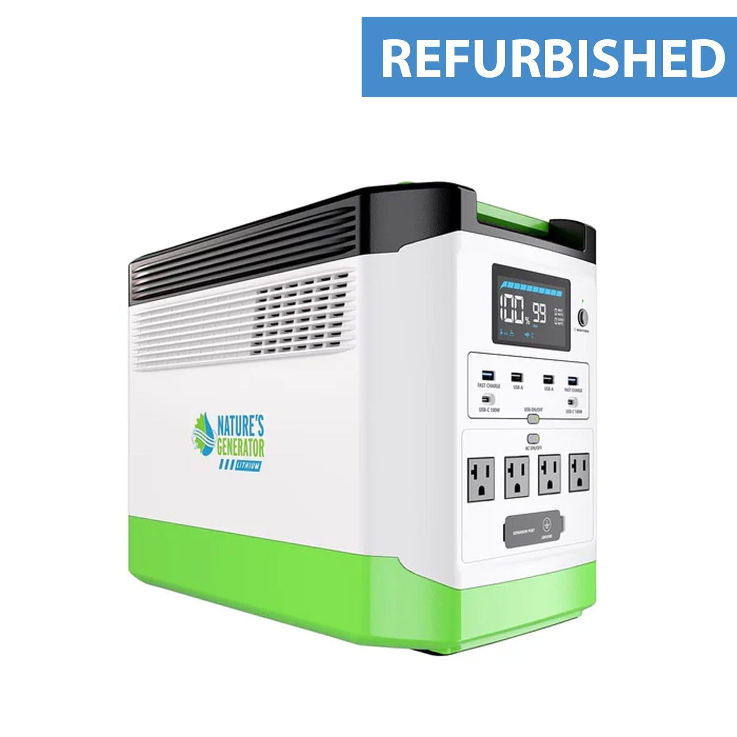 Refurbished Nature's Generator Lithium 1800 Nature's Generator