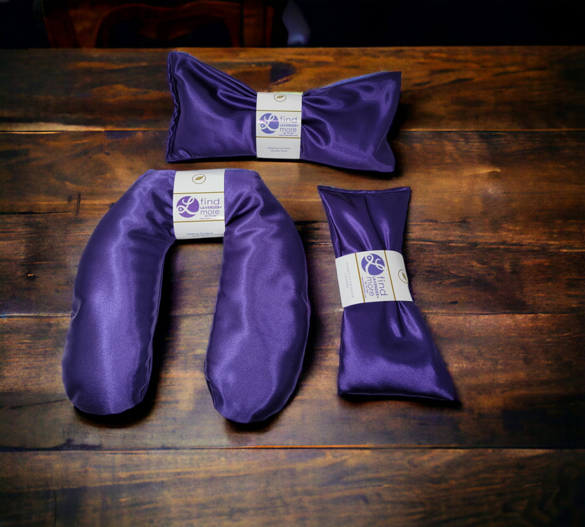 Ultimate Hot & Cold Herbal Neck Pillows - Natural Pain Relief Findlavender.com