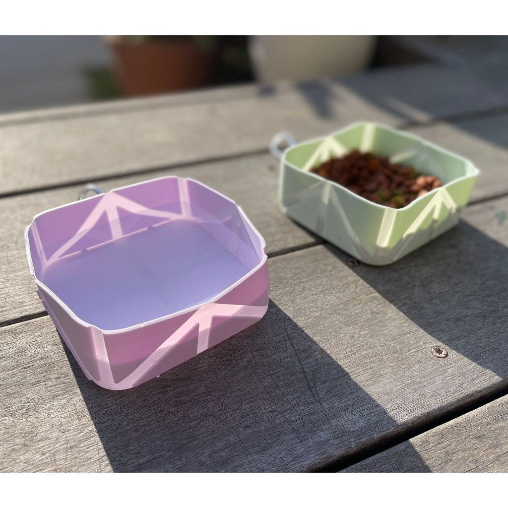 Compact Foldable Pet Food & Water Bowl – Ideal for Travel Tilley + Me