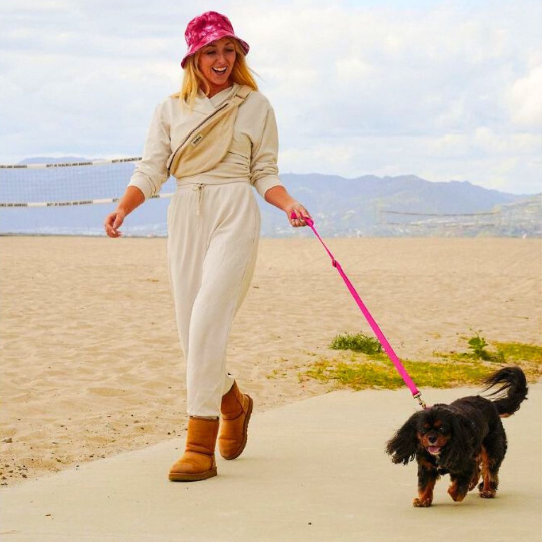 Hemp Cotton Dog Leash - Durable, Sustainable, Adjustable, Lightweight & Soft Tilley + Me